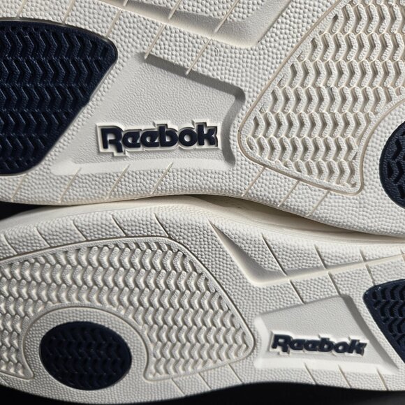 Reebok Royal BB4590 Retro Leather High-Top BBall Court Trainer IF4800 Navy/Ochre main image 7